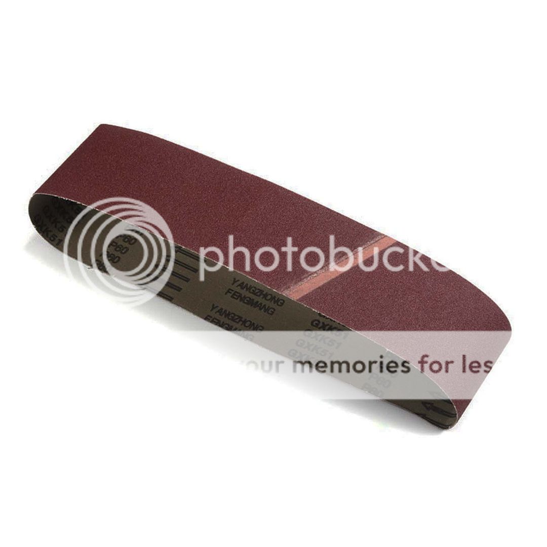 Sanding Belts 100 x 915mm Durable 4'' x 36'' Belt Sanders 40 400 80